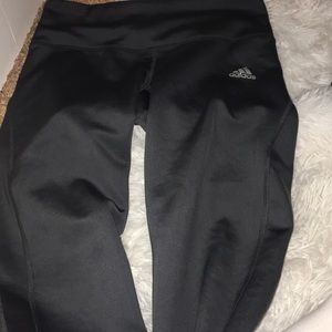 Gray adidas leggings